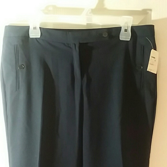 The Limited Pants - NWT The Limited Navy Drew Fit Cuffed Work Capris